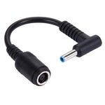 Cáp chuyển đổi nguồn giao diện cắm cong 4.5 x 3.0mm đực sang 7.4 x 5.0mm cái cho laptop, dài 10cm, cắm cong 4.5 x 3.0mm đực (dài 10cm)