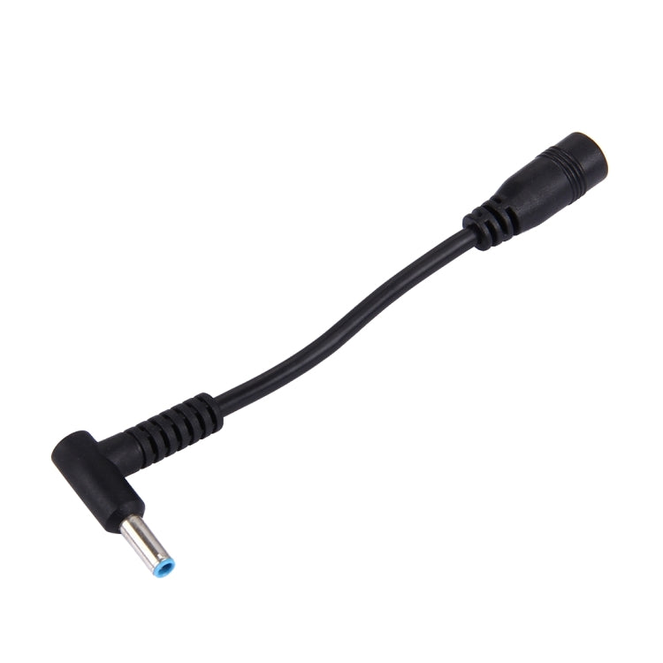 Cáp chuyển đổi nguồn giao diện cắm cong 4.5 x 3.0mm đực sang 5.5 x 2.1mm cái cho laptop, dài 10cm, cắm cong 4.5 x 3.0mm đực