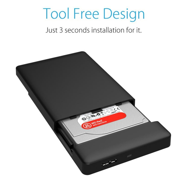Hộp ổ cứng ngoài USB3.0 ORICO 2588US3 cho ổ cứng SATA 2.5 inch HDD / SSD dày 9.5mm laptop PC