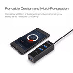 Bộ chia USB 3.1 USB-C / Type-C sang USB 2.0 COMBO 3 cổng + Đầu đọc thẻ TF, 3 cổng USB + thẻ TF