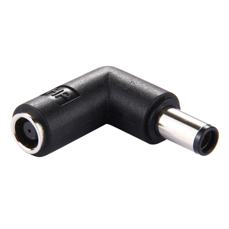 Đầu nối nguồn DC 4506 đực sang DC 7406 cái bộ chuyển đổi cho laptop HP, góc vuông 90 độ, DC 7406 đực sang cái