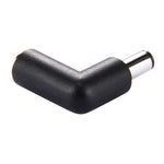 Đầu nối nguồn DC 4506 đực sang DC 7406 cái bộ chuyển đổi cho laptop HP, góc vuông 90 độ, DC 7406 đực sang cái