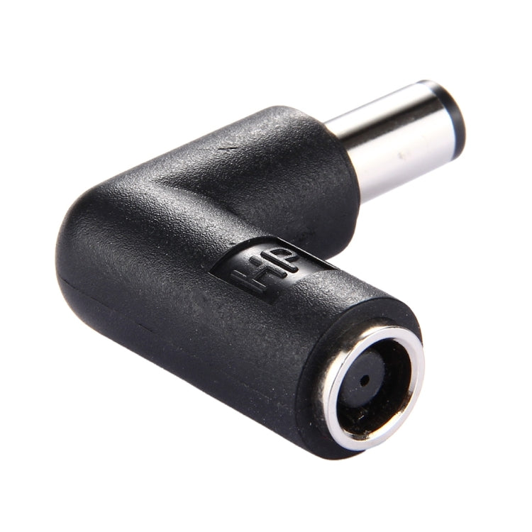 Đầu nối nguồn DC 4506 đực sang DC 7406 cái bộ chuyển đổi cho laptop HP, góc vuông 90 độ, DC 7406 đực sang cái