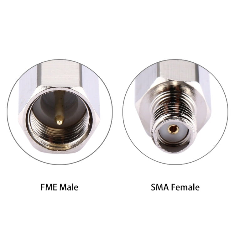 Bộ chuyển đổi đầu nối FME đực sang SMA cái, F đực sang SMA cái