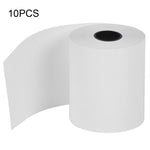 10 tờ giấy nhiệt 58mm 57mmx30mm độ dày 0.03mm-0.08mm, giấy nhiệt 0.03mm