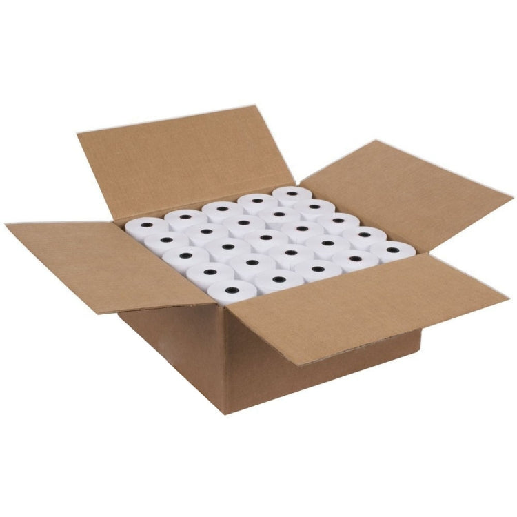 10 tờ giấy nhiệt 58mm 57mmx30mm độ dày 0.03mm-0.08mm, giấy nhiệt 0.03mm