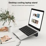 Giá đỡ làm mát bằng nhôm cho laptop, phù hợp với Mac Air, Mac Pro, iPad và các laptop 11-17 inch khác, Giá đỡ nhôm màu bạc, Giá đỡ nhôm màu xám, Giá đỡ nhôm màu vàng