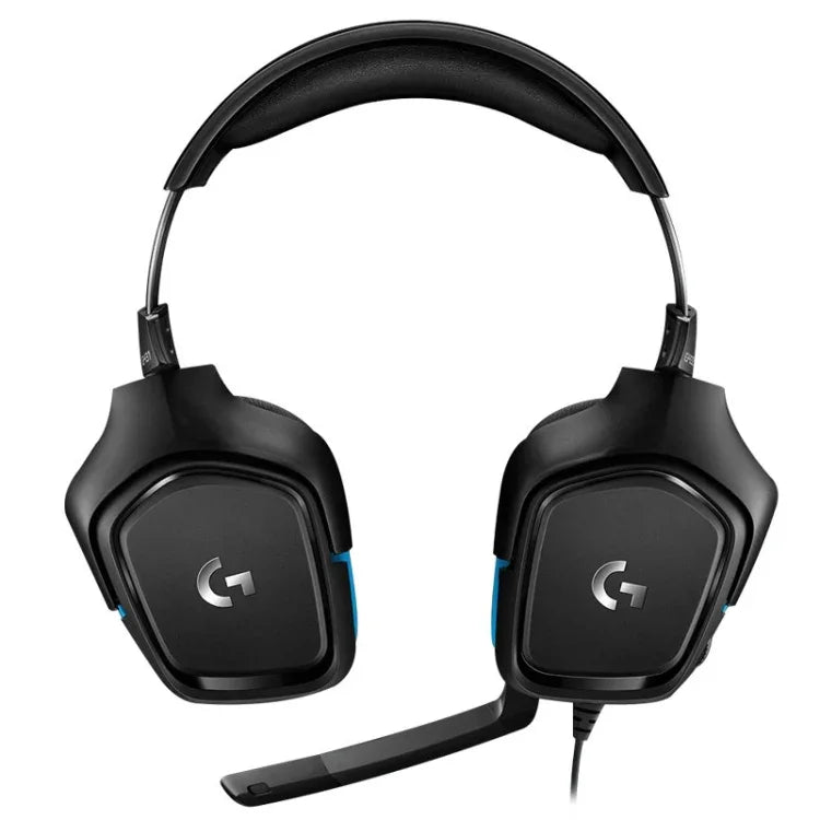 Tai nghe chơi game Logitech G431 với âm thanh vòm Dolby 7.1, âm thanh nổi, gập được, giảm tiếng ồn, dành cho thi đấu, G431