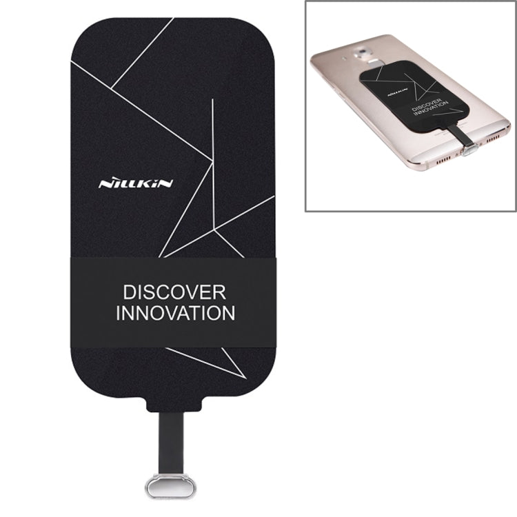 Bộ nhận sạc không dây chuẩn QI NILLKIN Magic Tag với cổng USB-C / Type-C, MT-WR NK-TYPE C