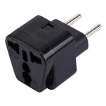 Bộ chuyển đổi phích cắm WD-9C từ phích cắm US UK sang phích cắm EU, ổ cắm điện di động cho du lịch, phích cắm EU