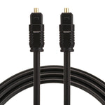 Cáp âm thanh quang học Toslink đực sang đực EMK dài 1m, đường kính ngoài 4.0mm