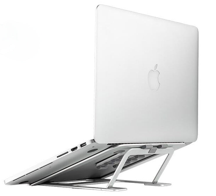 Giá đỡ mở rộng chiều cao laptop có thể gập, giá đỡ tản nhiệt máy tính xách tay di động, kích thước: 22.3x23.5x1.3cm