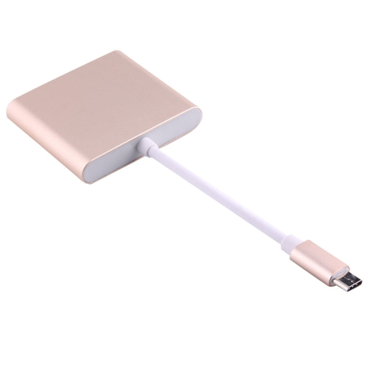 Cáp chuyển đổi USB-C / Type-C 3.1 đực sang USB-C / Type-C 3.1 cái & HDMI cái & USB 3.0 cái, Type-C+USB+HDMI (J), Type-C+USB+HDMI (G), Type-C+USB+HDMI (B), Type-C+USB+HDMI (S)