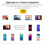 Bộ chuyển đổi V125 USB-C / Type-C đực sang PD + HDMI + USB 3.0 cái 3 trong 1