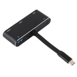 Bộ chuyển đổi V126 USB-C / Type-C đực sang PD + HDMI + VGA + Audio + USB 3.0 cái 5 trong 1