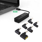 Bộ chuyển đổi nguồn laptop 65W USB-C / Type-C sang bộ chuyển đổi nguồn 6 trong 1