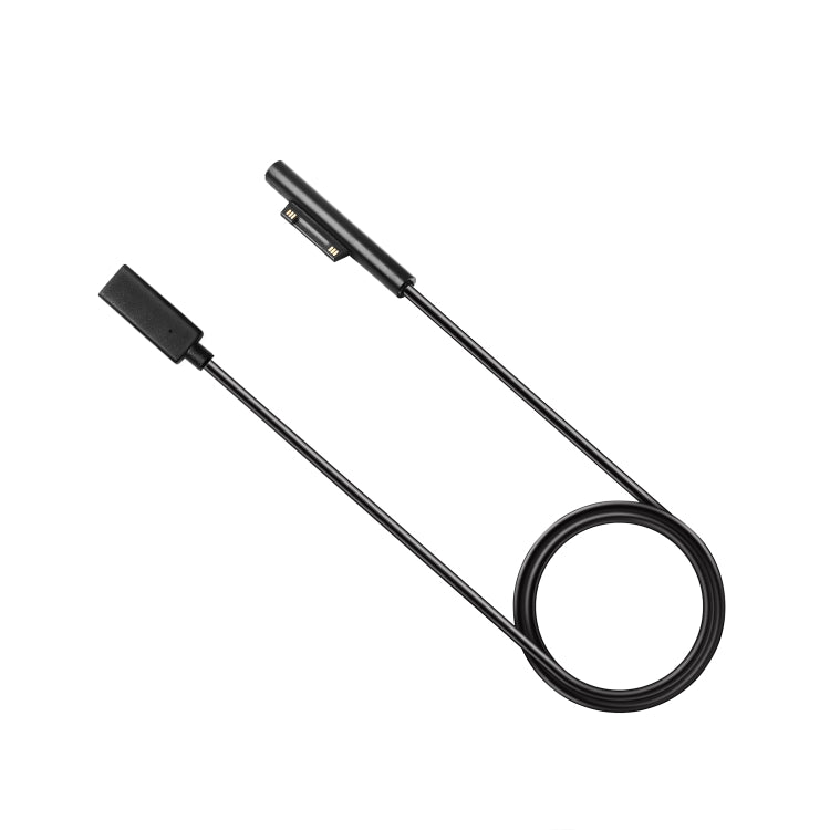 Cáp sạc nhanh PD cho laptop USB-C / Type-C cái sang 6 chân đực cho Microsoft Surface Pro 7 / 6 / 5 / 4 / 3, Chiều dài cáp: 0.2m