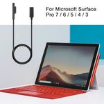 Cáp sạc nhanh PD cho laptop USB-C / Type-C cái sang 6 chân đực cho Microsoft Surface Pro 7 / 6 / 5 / 4 / 3, Chiều dài cáp: 0.2m