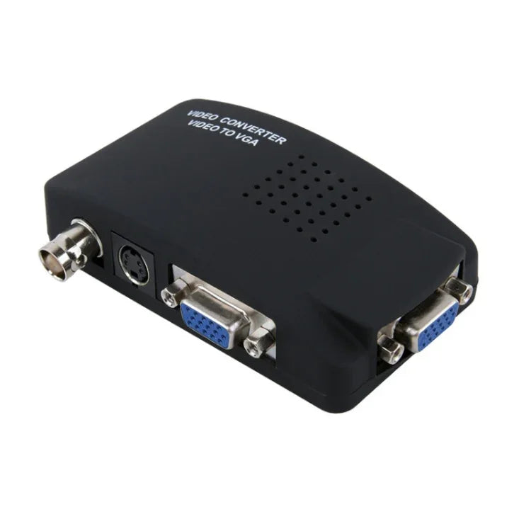 HOWEI HW-2404 BNC / S-Video to VGA Video Converter