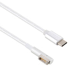 Cáp sạc PD 45W / 60W / 65W / 85W 5 Pin MagSafe 1 (hình chữ L) sang USB-C / Type-C, MagSafe 1