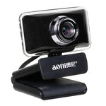 Webcam máy tính Aoni C11 720P góc rộng 150 độ lấy nét thủ công HD có micro, C11