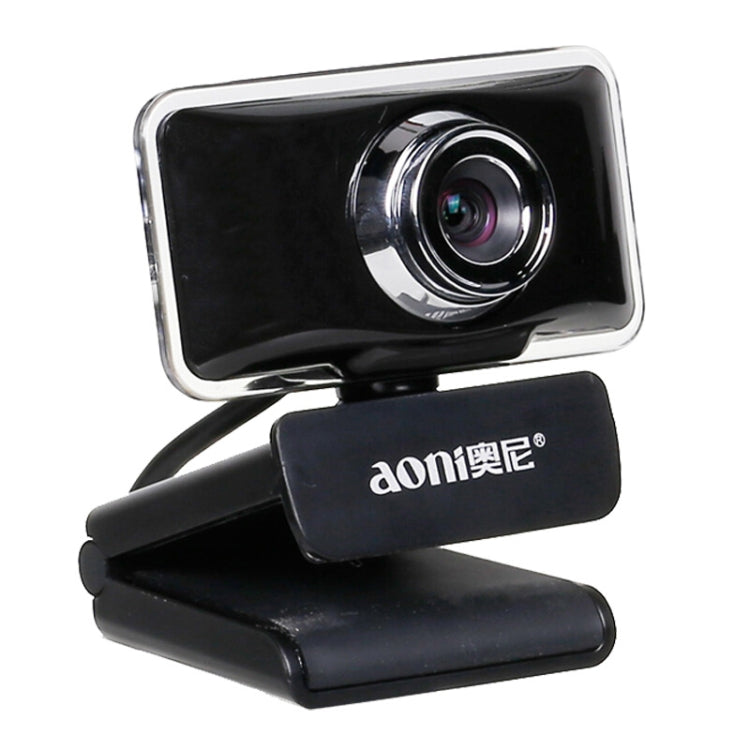 Webcam máy tính Aoni C11 720P góc rộng 150 độ lấy nét thủ công HD có micro, C11