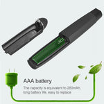 Bút trình chiếu laser không dây 2.4GHz PowerPoint, bút trình chiếu đa phương tiện không dây có đầu thu USB, khoảng cách điều khiển từ xa: 30m, 30m