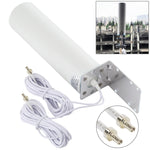 Ăng-ten thùng ngoài 4G LTE WiFi 12DBi Omni với đầu nối CRC9 đực, CRC9