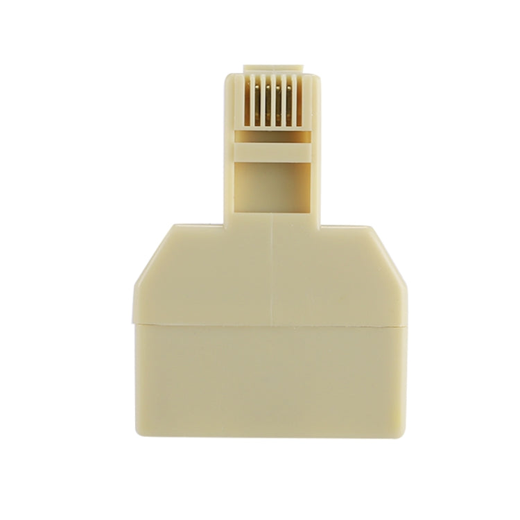 Cáp mở rộng điện thoại bàn RJ11 hai cổng, bộ chuyển đổi kết nối, 2 đầu RJ11 cái sang RJ11 đực