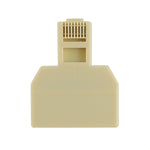 Bộ chuyển đổi mạng LAN Ethernet RJ45 hai cổng, 2 đầu RJ45 cái sang RJ45 đực