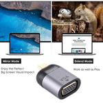 Bộ chuyển đổi đầu đực Type-C sang đầu cái VGA DB15P