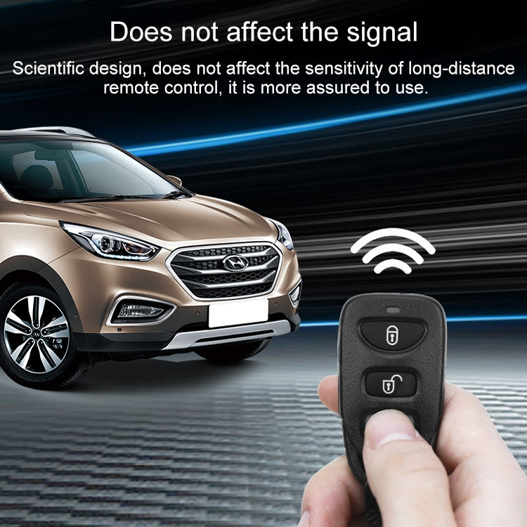 Bộ phát điều khiển từ xa không dây 4 nút chia 3+1 433MHz loại sao chép cho Hyundai / KIA, 433MHz