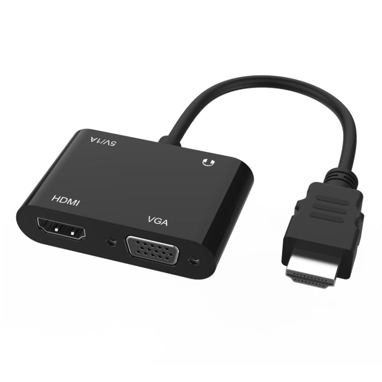 Bộ chuyển đổi Onten 5165HV HDMI sang HDMI + VGA, 5165HV