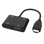 Bộ chuyển đổi Onten 5165HV HDMI sang HDMI + VGA, 5165HV