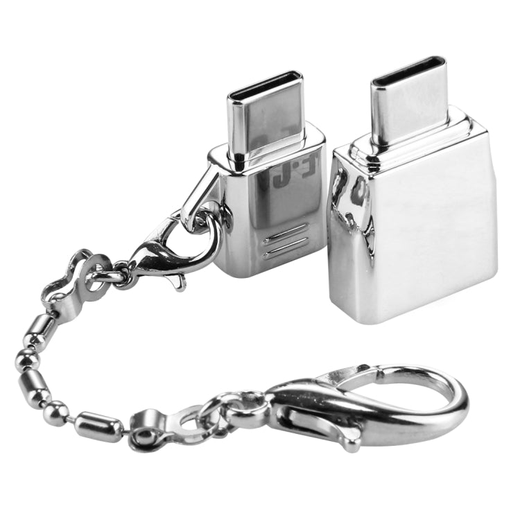 Bộ chuyển đổi kim loại Micro USB cái sang USB-C / Type-C đực + USB 2.0 cái sang USB-C / Type-C đực