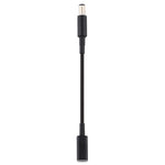 Cáp bện nylon PD 100W 18.5-20V đầu 7.4 x 0.6mm sang USB-C / Type-C cho HP, 7.4 x 0.6mm