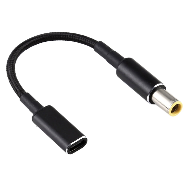 Cáp chuyển đổi PD 100W 18.5-20V 7.9 x 0.9mm sang USB-C / Type-C bện nylon