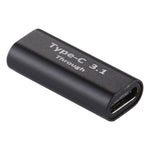 Bộ chuyển đổi hợp kim nhôm Type-C / USB-C cái sang Type-C / USB-C cái, Type-C cái sang Type-C cái