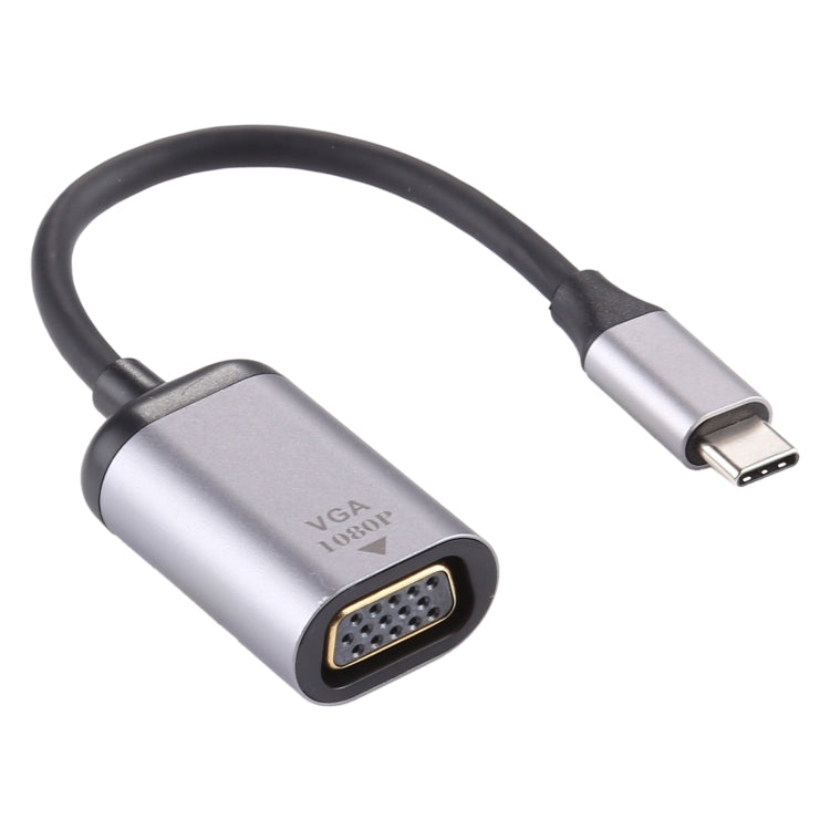 Cáp chuyển đổi kết nối VGA cái 1080P sang Type-C / USB-C đực, VGA cái sang Type-C đực