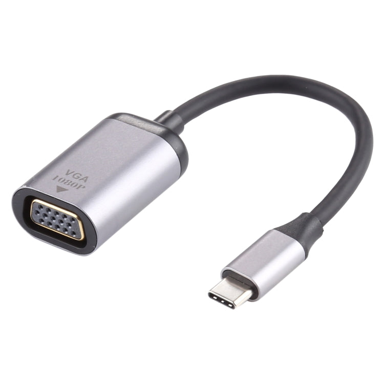 Cáp chuyển đổi kết nối VGA cái 1080P sang Type-C / USB-C đực, VGA cái sang Type-C đực