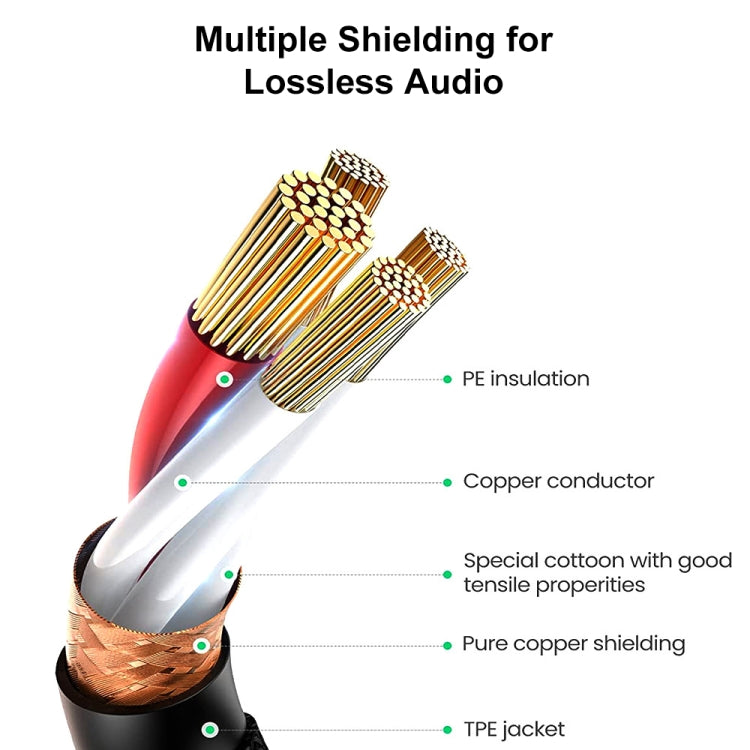 Cáp chuyển đổi đầu kim loại 3.5mm đực sang đầu XLR CANNON 3 chân cái vỏ nhôm, chiều dài tổng khoảng 35cm, 3 chân cái