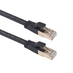 Cáp mạng LAN phẳng CAT8-2 chống nhiễu kép CAT8, chiều dài: 15m, 15m