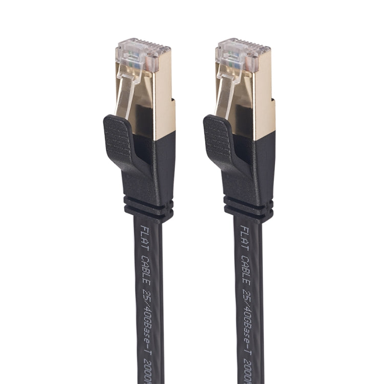 Cáp mạng LAN phẳng CAT8-2 chống nhiễu kép CAT8, chiều dài: 15m, 15m