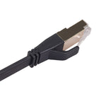 Cáp mạng LAN phẳng CAT8-2 chống nhiễu kép CAT8, chiều dài: 15m, 15m