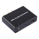 Bộ trích xuất âm thanh ARC 192KHz HDMI ARC sang SPDIF + Coaxial + L/R, bộ chuyển đổi kênh trả âm, ARC 192KHz