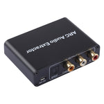 Bộ trích xuất âm thanh ARC 192KHz HDMI ARC sang SPDIF + Coaxial + L/R, bộ chuyển đổi kênh trả âm, ARC 192KHz
