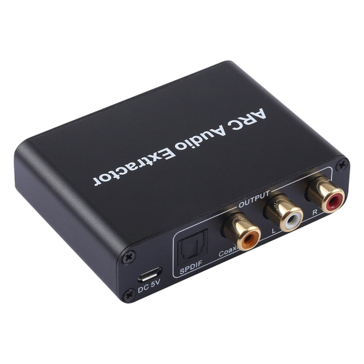 Bộ trích xuất âm thanh ARC 192KHz HDMI ARC sang SPDIF + Coaxial + L/R, bộ chuyển đổi kênh trả âm, ARC 192KHz