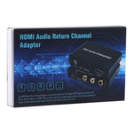 Bộ trích xuất âm thanh ARC 192KHz HDMI ARC sang SPDIF + Coaxial + L/R, bộ chuyển đổi kênh trả âm, ARC 192KHz