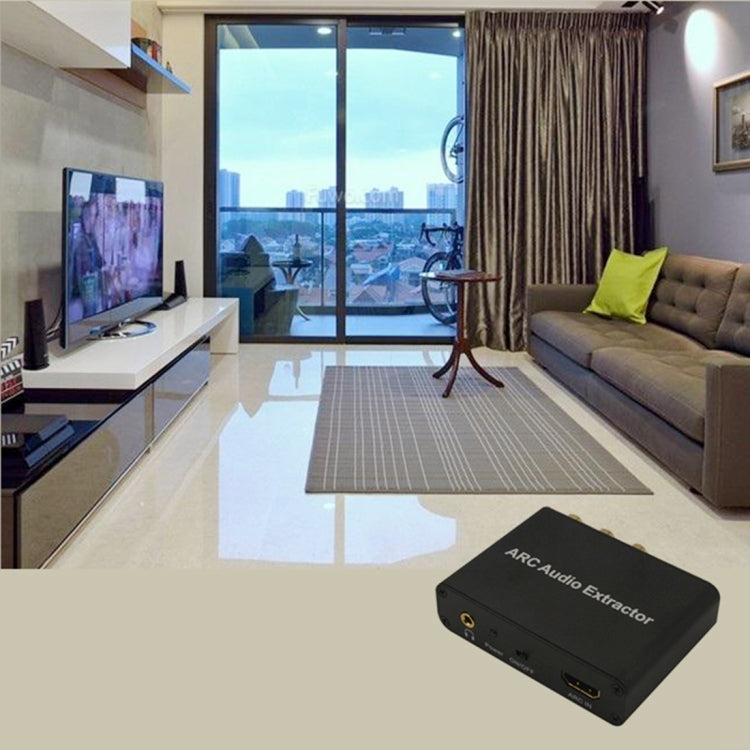 Bộ trích xuất âm thanh ARC 192KHz HDMI ARC sang SPDIF + Coaxial + L/R, bộ chuyển đổi kênh trả âm, ARC 192KHz