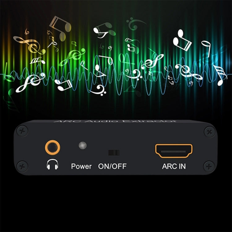 Bộ trích xuất âm thanh ARC 192KHz HDMI ARC sang SPDIF + Coaxial + L/R, bộ chuyển đổi kênh trả âm, ARC 192KHz